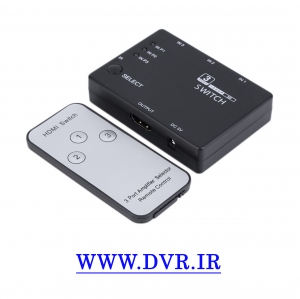 سوئیچ 3 پورت HDMI با کنترل  راه دور